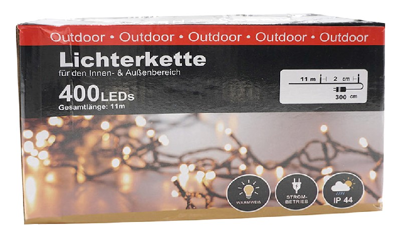 LICHTERKETTE LED 400ER