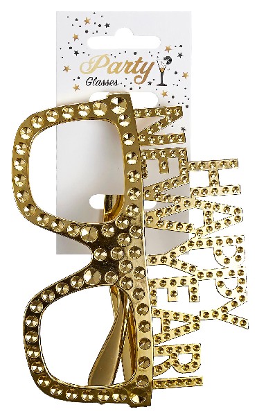 BRILLE,HAPPY NEW.,GOLD,SB