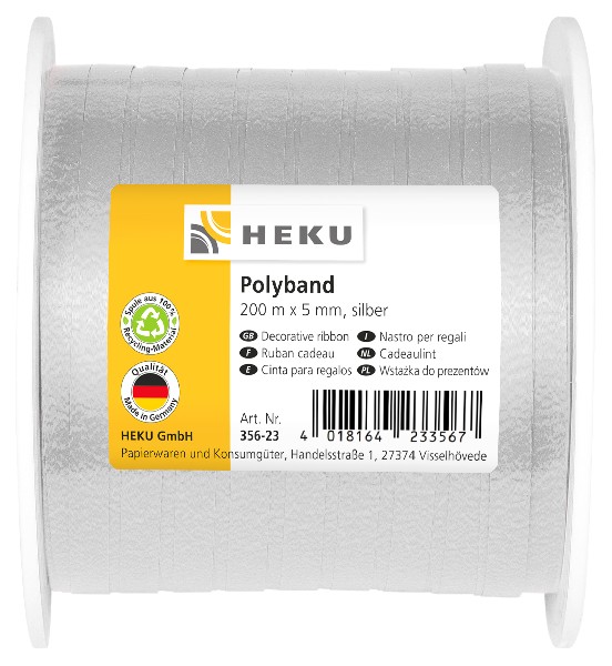 RINGELB.200M/5MM SILBER