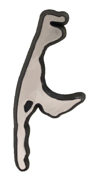 MAGN.GUMMI,5CM.SILB.,SYLT