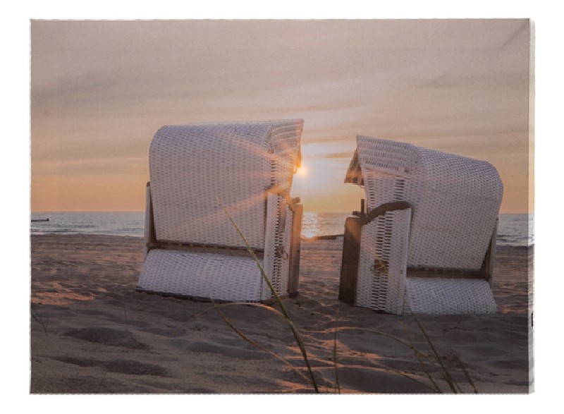 BILD+1LED,STRANDK.30X40CM