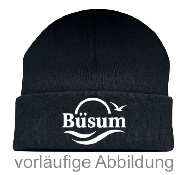STRICKMÜTZE,BÜSUM,NAVY