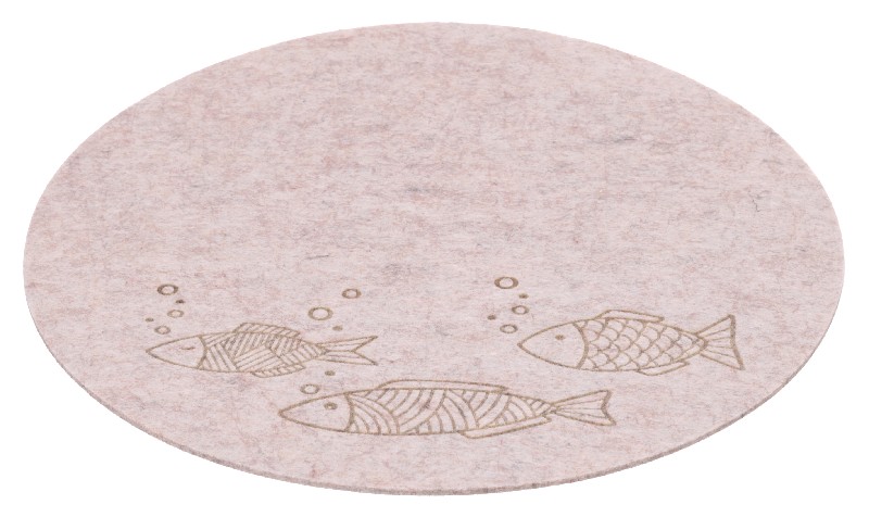 TISCHSET,FILZ,FISCHE,33CM