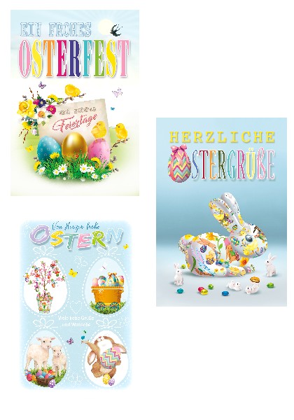 [69671] OSTERKLAPPKARTE