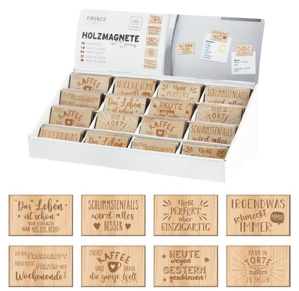 [544211] MAGNET,HOLZ/SPRÜCHE,8F.SO