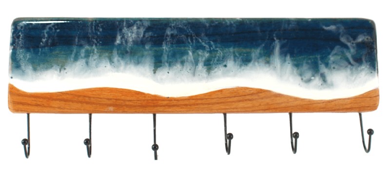 HÄNGER,6HAKEN,EPOXY,47X18