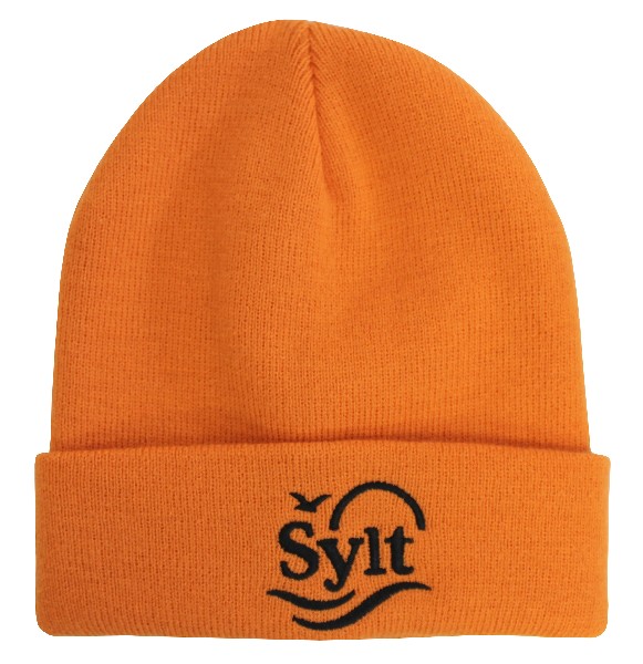 STRICKMÜTZE,SYLT,ORANGE
