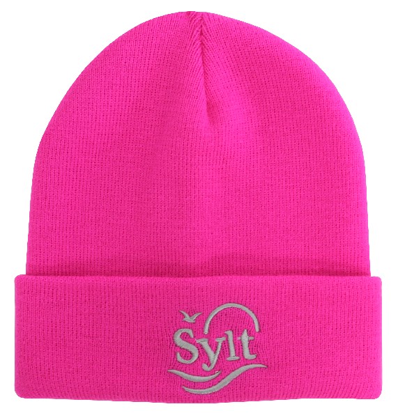 STRICKMÜTZE,SYLT,PINK