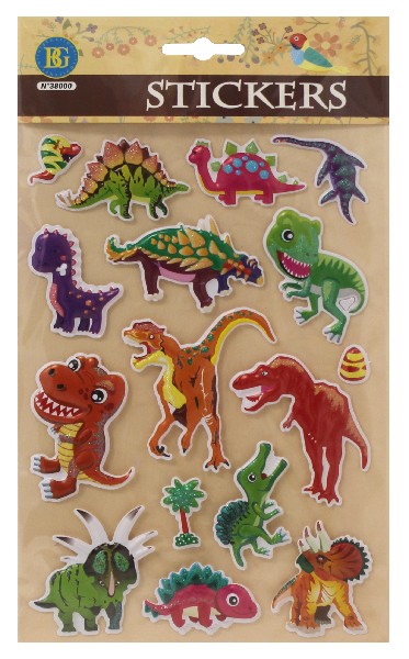DINO STICKER,16ER,     SB