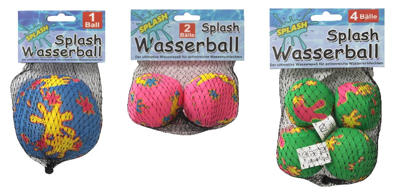 [374481] WASSER-SOFTBÄLLE,3FA. SB