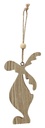 HIRSCH HOLZ NATUR 12CM
