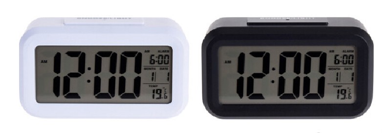 REISEWECKER LED,14CM,2FA.