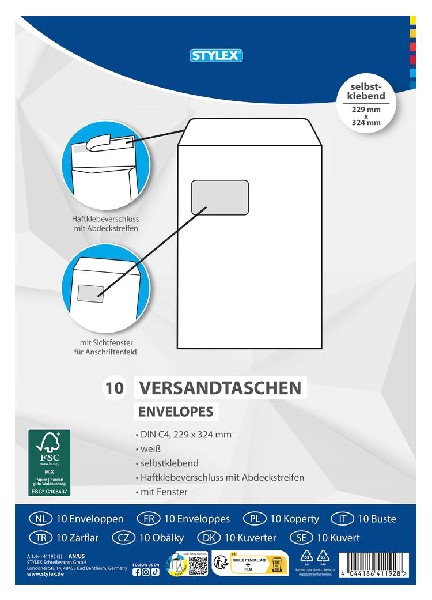 [277380] VERSANDTASCHEN C4/HK 10ER