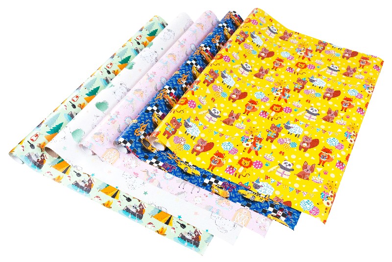 [781304] GESCHENKPAPIER KINDERMOT.