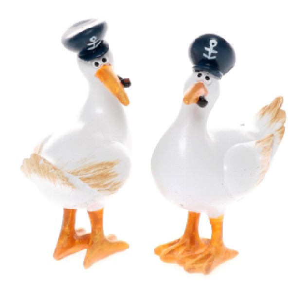 MÖWE,STEH.MÜTZE,9CM,2FA.