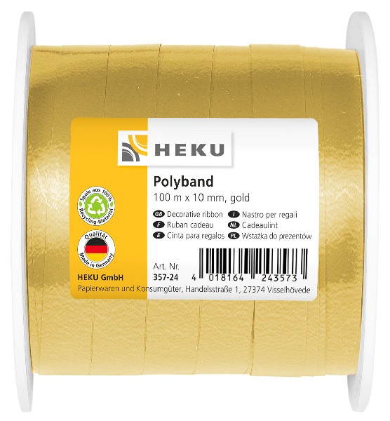 RINGELB.100M/10MM GOLD