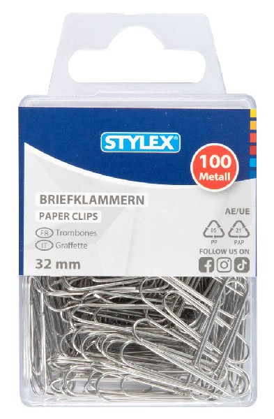 BRIEFKLAMM.BLANK 100ER SB