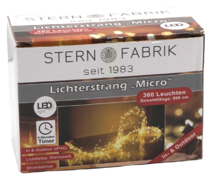 LICHTERSTANG LED 360ER