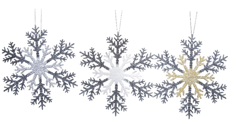 SCHNEEKRISTALLE Z.HÄNGEN