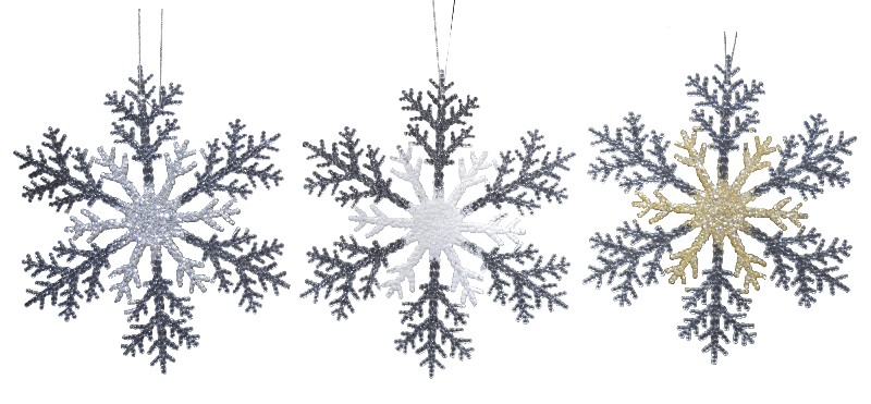 SCHNEEKRISTALLE Z.HÄNGEN