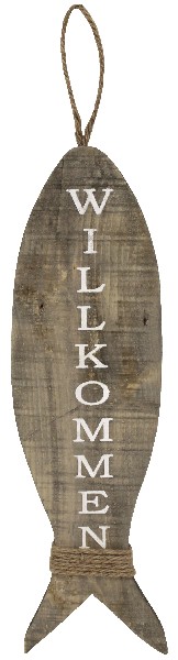SCHILDHÄNGER,WILLKOMMEN58