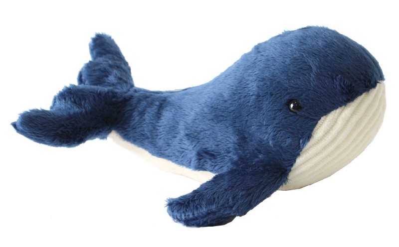 PL.WALFISCH,BLAU,50CM