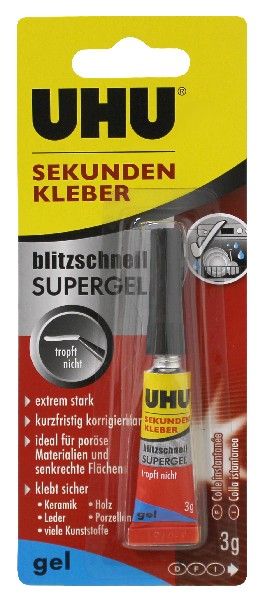 [244044] UHU SEK-KLEBER GEL 3GR.SB