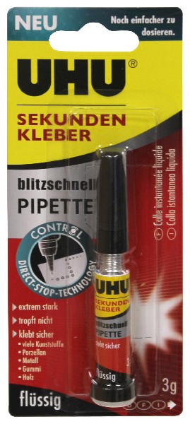UHU SEK-KLEBER BLITZ 3GSB