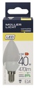 KERZE,LED-SMD,E14,4,5W,SB