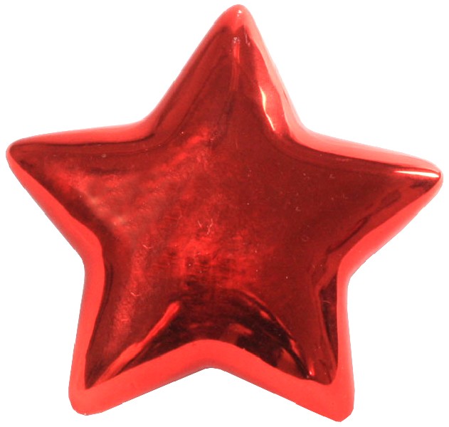 DEKO-STERN KER. ROT 9X2,5
