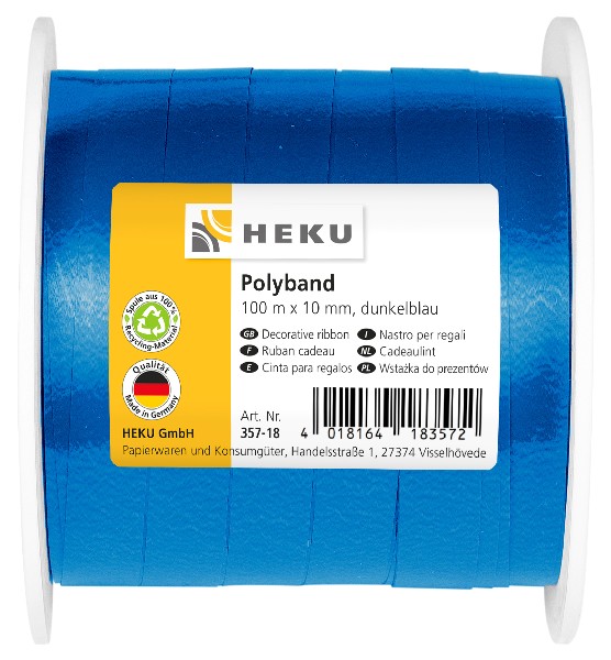 RINGELB.100M/10MM DK`BLAU