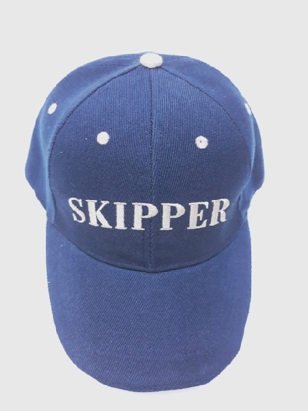 CAP,BW,BLAU, SKIPPER