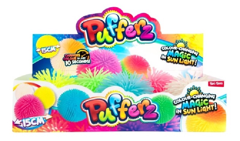 PUFFERBALL,12CM UV,5F.I.D