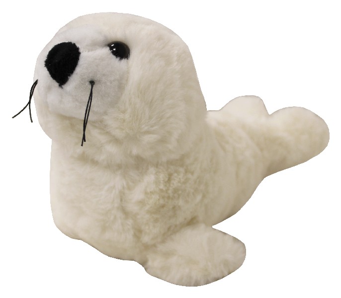 [393841] PL.SEEHUND,CREME,25CM