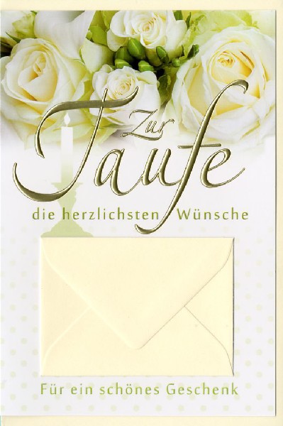 [281462] KARTE, TAUFE,GELDGESCHENK