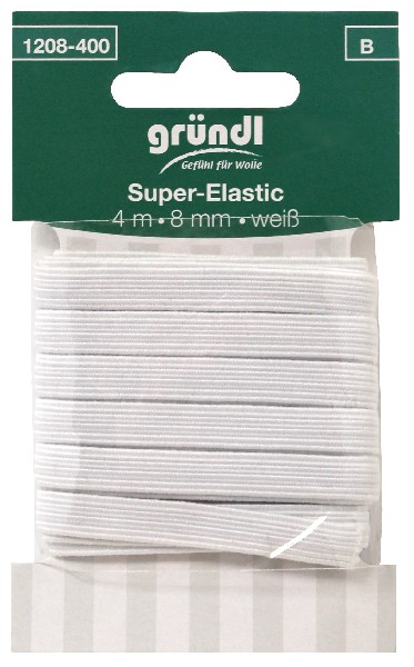 [110494] SUPER ELASTIC 4M WEIß SB