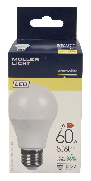 [172417] LAMPE,LED-SMD,E27,8,5W SB