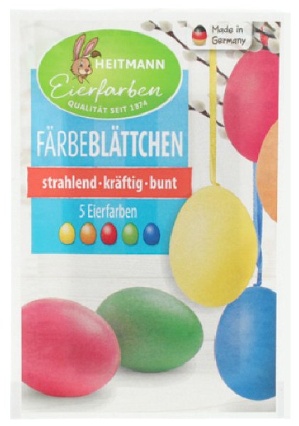 FÄRBEBLÄTTCHEN HEITMANN´s
