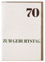 KARTE, GEBU. ZAHL 70