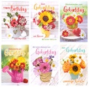 KARTE GEBURTSTAG BLUMEN