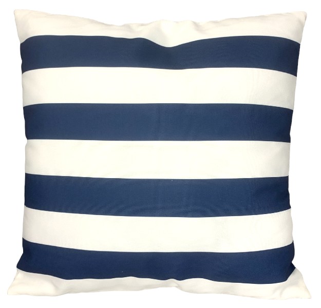 KISSEN,45X45BLAU,STREIFEN