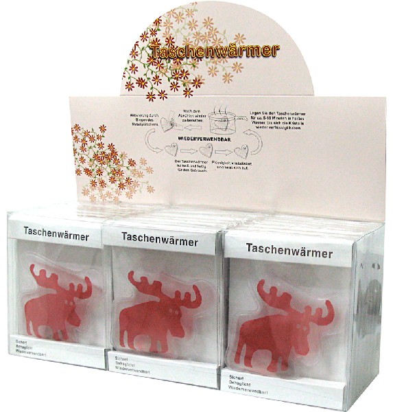 [13931] TASCHENWÄRMER ELCH ROT