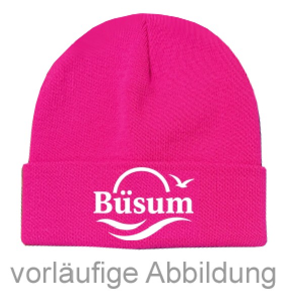 STRICKMÜTZE,BÜSUM,PINK