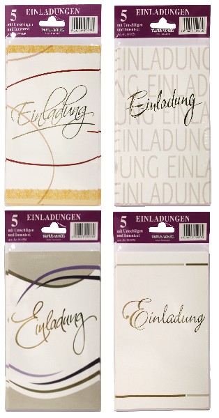 KARTE,ALLG.EINLADUNG 5ER