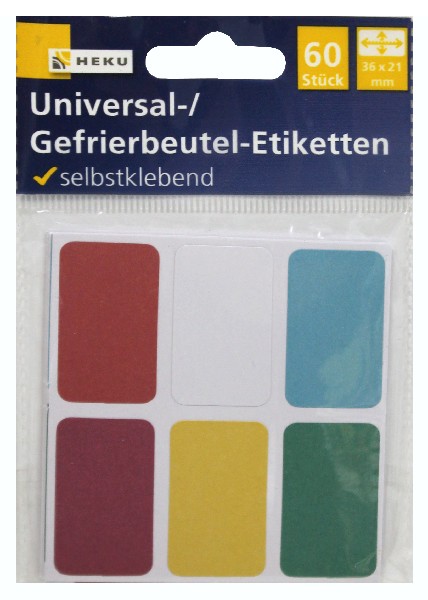 TK - ETIKETTEN, FB.SO. SB