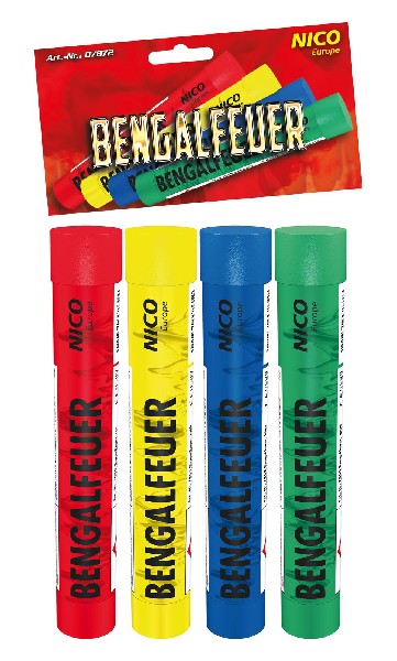 [86370] BENGALFEUER,4ER,BUNT,BTL.