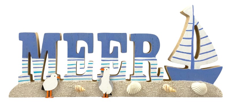 MEER+SEGLER,36X15X2CM