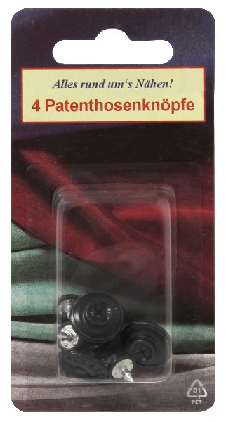 PATENTHOSENKNÖPFE,4ER,SB