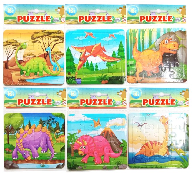 PUZZLE,DINO,16T.6FA.SO.SB