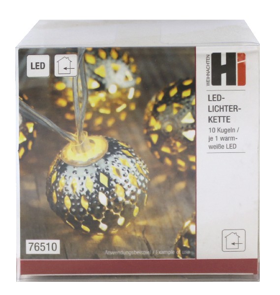 [47753] LED BELEUCHTUNG MET.KUGEL